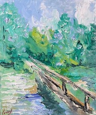 Gemälde landschaft ölmalerei - landschaft,