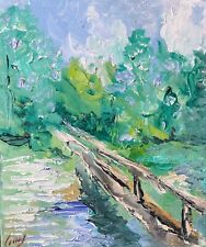 Gemälde Landschaft Ölmalerei Moderne Kunst Abstrakt Unikat Impressionismus