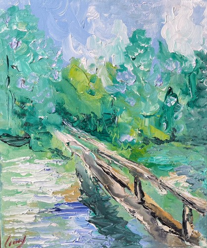 Gemälde landschaft ölmalerei - landschaft,