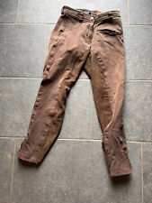 Reithose v. Toptex Sportline Gr. 36 Vollbesatz braun