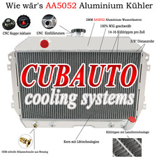 4 Reihe 62mm Aluminium Kühler Für Nissan/Datsun 240Z 1970-73 260Z 74-75 1974