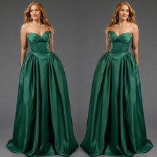 Grün A Linie Partykleider