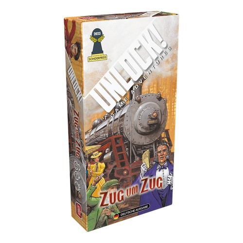 Asmodee spiel unlock - unlock!, zug