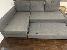 Ikea 3er-BettSofa grau, guter Zustand