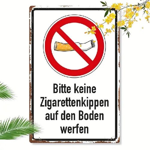 Blechschild keine - blechschild,