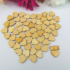 Streudeko Mini Holz Herzen 2