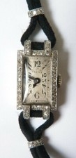Damenuhr platin diamanten - damenuhr,