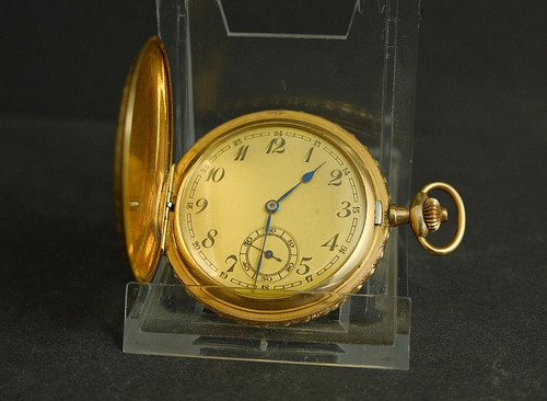 Elegante herren taschenuhr mit - elegante,