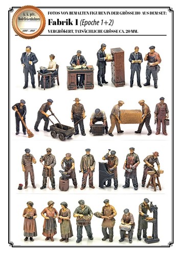Figuren fabrik 1895 set - ab,