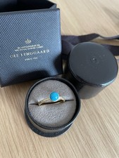 Ring Lotus mit Türkis von Ole