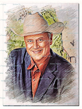 Larry Hagman--0670--Druck und