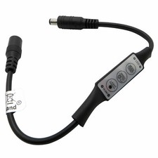 12V 24V 4A Hand Dimmer Handdimmer Schnurdimmer Kabeldimmer Streifen Holstecker