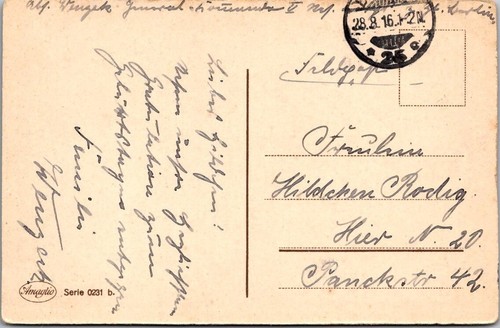 Germany feldpost 1916 - feldpost,