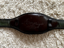 AMERIGO Sattelgurt d'braun 70 cm / Kurzgurt