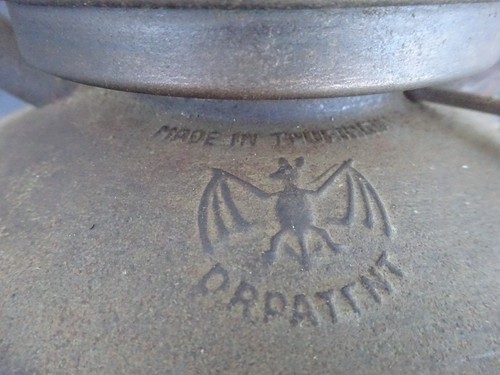 Alte petroleum lampe bat - petroleum,