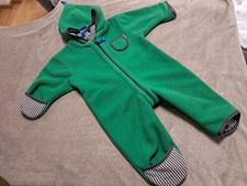FINKID Winter Fleece Overall PUKU, grün, Gr. 70/ 80, TOP ZUSTAND!