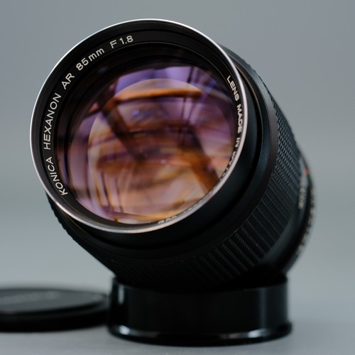 Konica hexanon 85mm - konica,