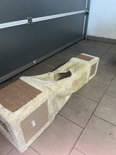 Katzen Spielzeug Giraffe - Kratzbaum, Kratzrolle, Rassel