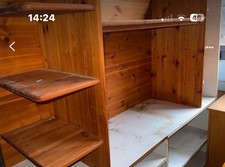 Schreibtisch Vollholz Kiefer