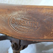 Seltener Antiker Fahrradsattel