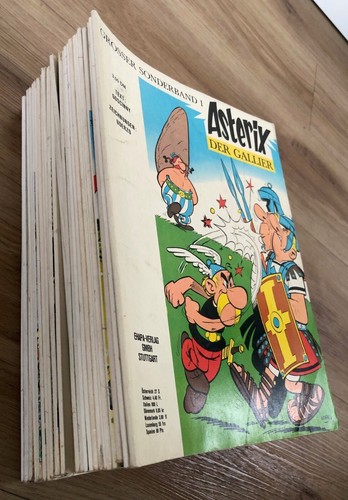 26x asterix und obelix comic - asterix,