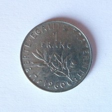 1 Franc Münze aus Frankreich