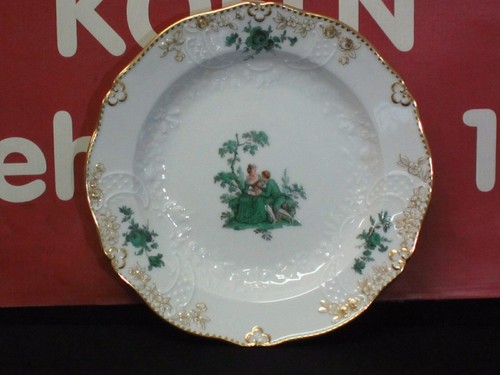 Meissen watteau malerei - watteau,