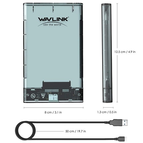 Wavlink sata usb 3 0 - 2.5", 3.0