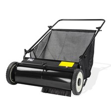 Kehrmaschine Handkehrmaschine Rasenkehrer Rasen Hof Einfahrt Kehrer 65 cm 180 L