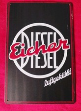 Blechschild Eicher Traktor
