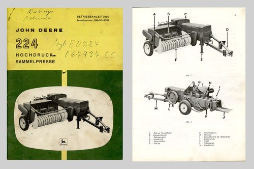 John deere hochdruckpresse 224 - deere,