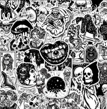 50x Gothic Skull Tattoo