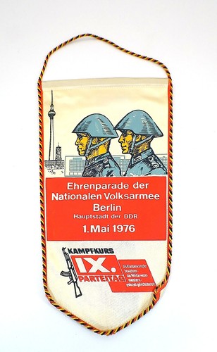 Wimpel ehrenparade der nva - wimpel,