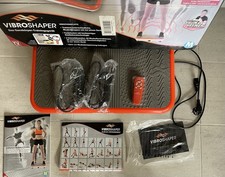 Media-Shop Vibro Shaper Fitness Vibrationsplatte mit Fernbedienung Fitness-Band