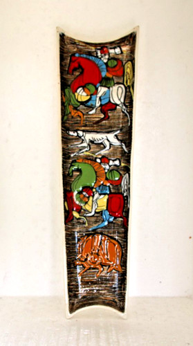 Keramik wandbild 60er italy - wandbild,