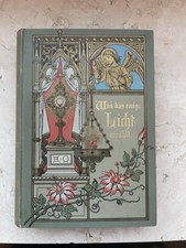 Was das ewige Licht erzählt 1895 Innsbruck – Antiquarisch, Goldprägung, Rarität