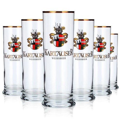 Kartäuser bier glas - 6x, 0,3l