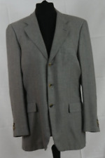 R. CARUSO MADE IN ITALY Luxus 93% KASCHMIR 7% SEIDE Sakko Blazer Größe DE 52 TOP