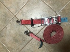 Spanngurt Zurrgurt 2-teilig mit Ratsche und Karabinerhaken, Zugkraft 5000kg L 8m