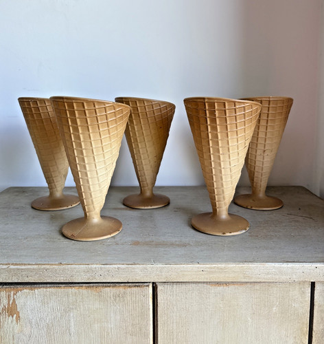 Vintage eisbecher - x,