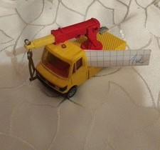 Siku 1622, Mercedes LKW mit Kran, bespielt 