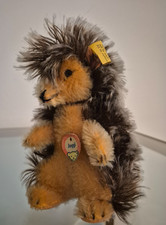 Steiff Igel Joggi, Knopf, Fahne 4312,00, Schild