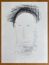 Gerhard Altenbourg - Lithographie - datiert 1971 - Probedruck - signiert