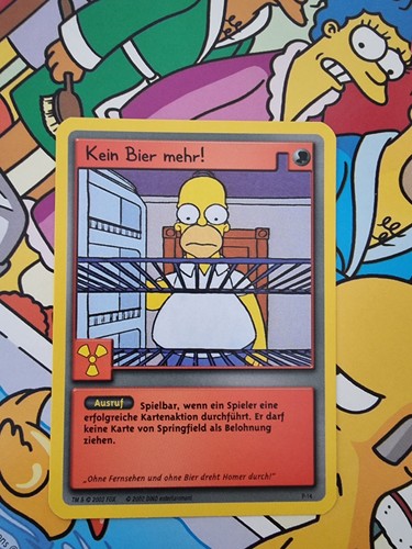 The simpsons sammelkartenspiel - simpsons,