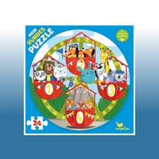 Mein rundes Puzzle - Auf dem