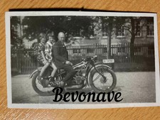 Foto Motorrad BMW R42 R 42 mit einem Herren und zwei Mädchen in Dresden original