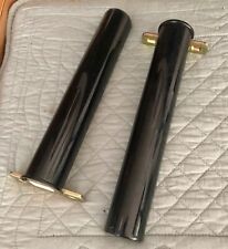 1 x Bauhaus Regal Konsole Metall/Kunststoff Schwarz 23 x 3,5 x 2/4,5 cm