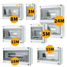 Sicherungskasten Feuchtraum-Vert​eiler Verteilerkasten Feuchtraum Aufputz IP65