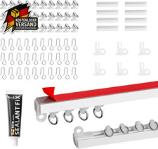 Selbstklebende Vorhangschiene