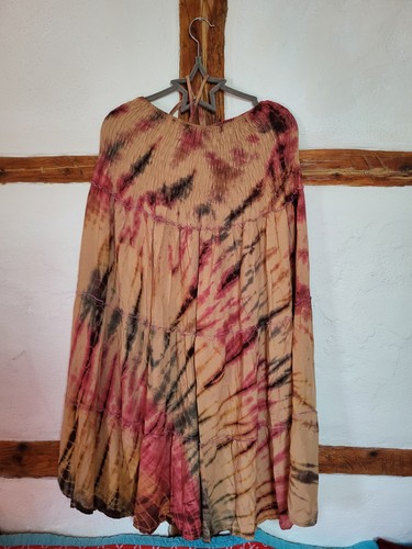 Batik rock oder kleid orange - batik, orange-